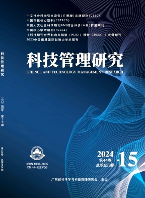 科技管理研究封面